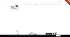 Desktop Screenshot of freilichtmuseum-neuhausen.de